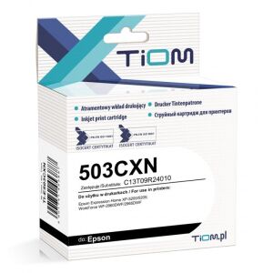 Tusz Tiom do Epson 503CXN | C13T09R24010 | 470 str. | 14ml | cián 145232161 - Nyomtató kellék