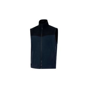 Melegítő mellény - polieszter polar, navy-fekete szín, méret: 3XL, GILLIBM3X 145232435 - Férfi mellény