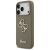 Guess Szilikon Tok iPhone 17 Pro Big 4G Script Ház barna 145232549