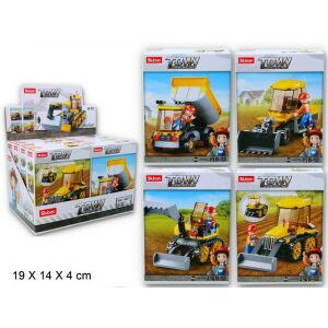 Gazelo Building Blocks Sluban Construction Vehicle 96094 GAZELO p8 preț mix pentru 1 buc 145232929 - Jocuri de constructie - Lego