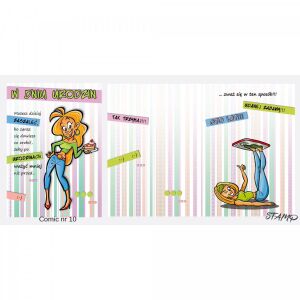 Stamp Karnet Comic B6 + koperta nr 10 145233030 - Dom i ogród