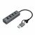 MicroConnect 4-Portos USB 3.0 Hub USB-C és USB-A Csatlakozóval