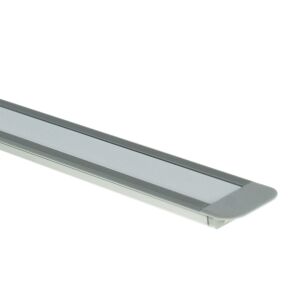 PROFIL ALUMINIOWY SREBRNY TYP Z 1m + KLOSZ MLECZNY 145233056 - Profil LED