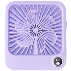 Asztali ventilátor / ventilátor állítható talppal W30 lila