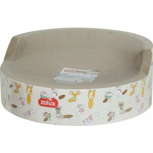 ZOLUX Macskakaparó 2 az 1-ben CHATOUILLE kerek macskamentával 145233284 - Állattartás