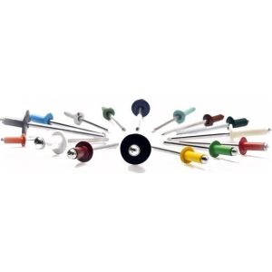 UN NIT ZRYWALNY ALUMINIOWO-STALOWY 4.0*12MM RAL 3000 (5 SZT)