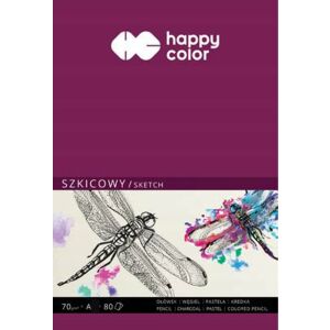 Boldog színes művészeti blokk (HA 3807 1520-W80) 145233355 - Rajzeszköz