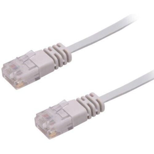 MicroConnect U/UTP CAT6 10M Szürke lapos árnyékolatlan hálózati kábel, PVC, 4x2xAWG 32/7 CU 145233790
