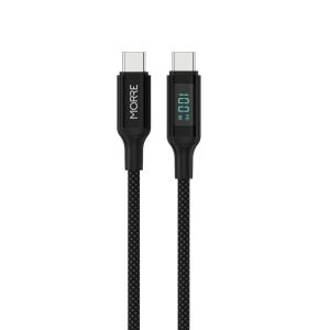 MORRE KABEL USB-C 100W TÖLTŐKÁBEL 1,5m LED KIJELZŐVEL 145234073 - Kábel