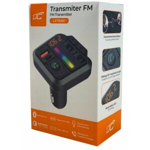TRANSMITER CAR  LTCFM MP3 BLUETOOTH TELEFONHÍVÁS 5.3 DC12-24V/USBQC3,0+PD20W
