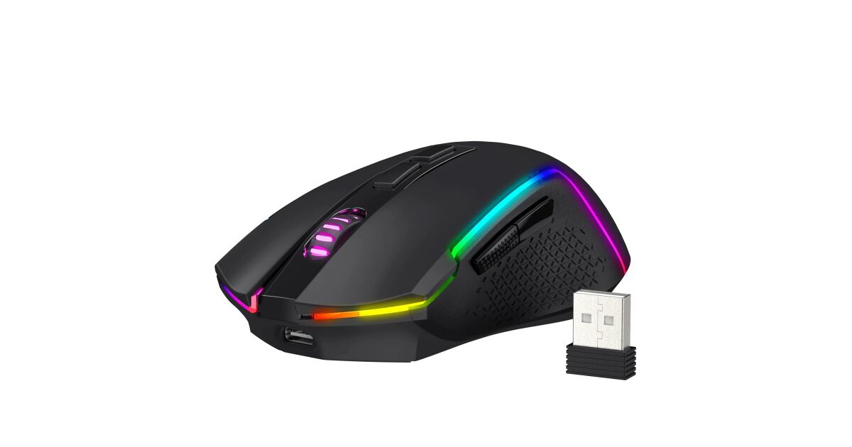 MOUSE - REDRAGON TRIDENT PRO M693-RGB CABLU/2.4Gh/BT | Pepita.com
