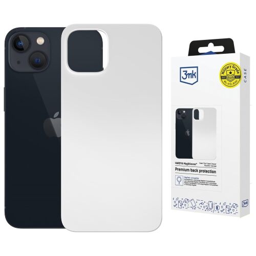 Alma iPhone 15 Plus - 3mk Hardy MagSilicone Ezüst-Fehér 148978619 - Telefontok