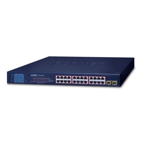 Planet GSW-2620VHP 24-Port Gigabit Ethernet Switch - Hálózati switch