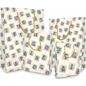 DaVinci Torebka Ozdobna Numery Mini 11x14x6 145235114 - Ambalaje cadouri