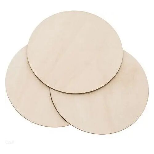 Dalprint Baza din lemn DPCRAFT cerc 16.5 cm, 3 piese 145235125