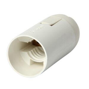 E14 FEHÉR MÜANYAG FOGLALAT