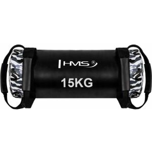 Fitness/box edzőtáska, Hms, Ökológiai bőr, 15kg, 56x22cm, Fekete 145235713 - Fitness eszköz