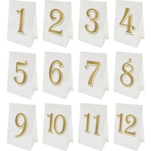 GoDan Numere pentru mese Celebrate 12buc 145236038 - Accesorii pentru petrecere