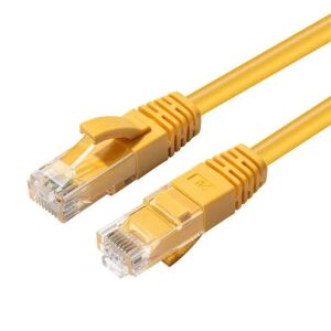 MicroConnect CAT6A UTP 3m sárga árnyékolatlan hálózati kábel LSZH, LSZH, AWG26 CU 145236946 - UTP kábel