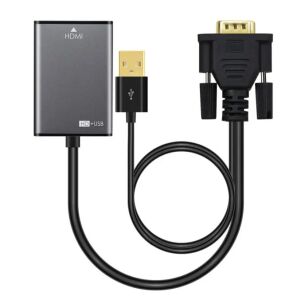 213026166 Adaptor MicroConnect VGA 15pin - HDMI MF 145237063 - Convertoare HDMI
