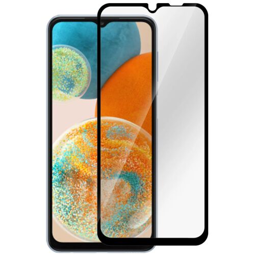 eStuff Samsung Galaxy A23/A23 5G Fekete teljes borítás, teljes ragasztó Titan Shield. Edzett üveg Képernyővédő 145237408