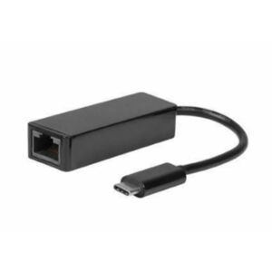 Adapter MicroConnect USB-C na RJ45 10/100/1000Mbps, czarny, 5Gbps 0,2m 145237406 - Karta sieciowa