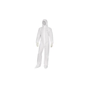 Rövid használatú nemesített anyagból készült Deltatek 6000 overall fehér színben M méret DT223TM 145237537 - Munkás overál