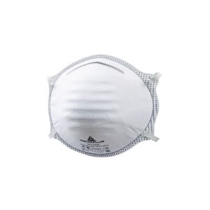 Félálarc ffp1 szűrővel szelep nélkül dolomit teszteléssel 20 db csomag fehér szín TETE M1100C 145237564 - Védőfelszerelés