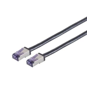 Lanview LVN-CAT6A-FLEX-15M kabel sieciowy Czarny S/FTP (S-STP) 145237739 - Komputer i akcesoria