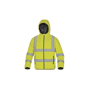 Geacă cu fulgi de umplutură de avertizare culoare galben mărime XXL DOOHVJAXX 145237918 - Îmbrăcăminte de vizibilitate