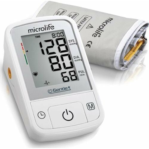 Felső kar vérnyomásmérő MICROLIFE BP A2 BASIC + tápegység