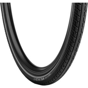 Vredestein Trekking kerékpár gumi ACTIVE TOUR 28x1.5/8x1.3/8 (37-622) drótos felni, szúrásálló, reflex, fekete