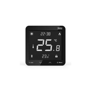 Tech Raumregler, verkabelt, Two-State R T-3.1, schwarz STT-3.1BK 145238135 - Raumthermostate