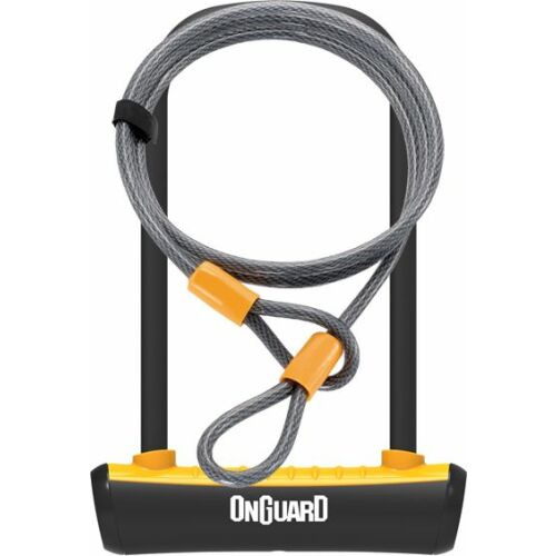 OnGuard U-Lock Neon narancs kerékpár lakat 10x1200 mm (8154OR) 145238338