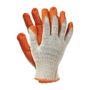 Manusi protectia muncii, UN, Cauciuc, Marimea 10, Portocaliu/Alb 145238377 - Mănuși de lucru