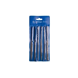 KING TONY FÉMMŰVELŐ KÉSZLET 160mm 6db. FINOMSZEMCSÉS, KÜLÖNFÉLE PROFILOK, TARTÓ