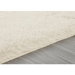 Zimmerteppich Shaggy Strado 160x200 Creme-Beige (Beige) 145238667 - Wandpaneele & Wandaufkleber, Teppiche und Tischdecken