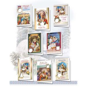 Top Karnet Graficzny B6 Boże Narodzenie Z opłatkiem Religia (10szt) MIX 145238747 - Felicitări, invitații