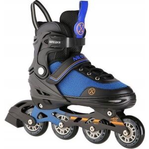 SCHLITTSCHUHE 2IN1 SCHWARZ-BLAU M (34-38) NH18188A 145239127 - Inline Skates