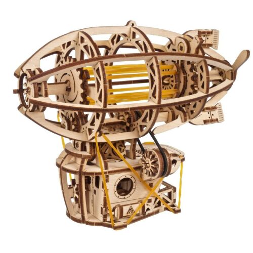 3D fa puzzle, uGEARS, Steampunk léghajó 162722353 