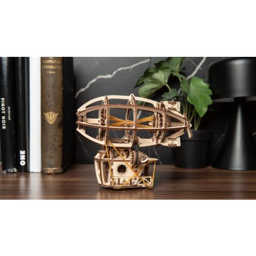 Puzzle 3D din lemn, uGEARS, Steampunk airship 145239231