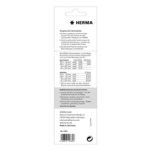 HERMA Évszámok 2025 Piros 145239398 - Irodai papíráru