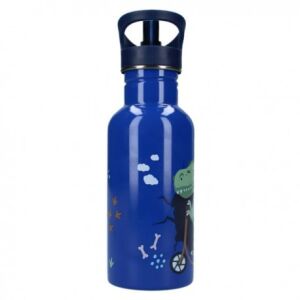 Stalowa butelka, bidon dla dzieci. Dinozaur 145239433 - Sticle de apa