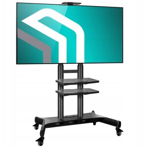 Mobilny TV állvány 50"-86" 90 kg-ig ONKRON TS1881 Fekete