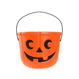 GoDan Wiaderko uśmiechnięta dynia rozm. 18x14cm 145240904 - Halloweeni dekoráció