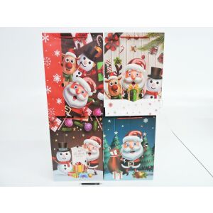 AST. TÁSKA x 12BN AJÁNDÉK. Mikulás, 42x32x20 cm