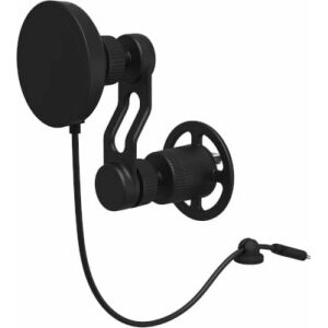 Mophie Snap+ Wireless Vent Mount - mágneses autómaszk rácshoz vezeték nélküli 15W töltéssel, támogatja a MagSafe és Qi2 töltést (fekete)