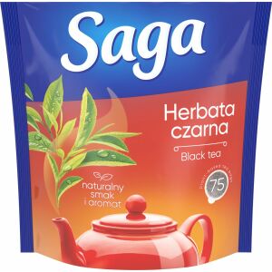 Saga Tea SAGA, fekete, 75 filteres 145241577 - Fekete tea