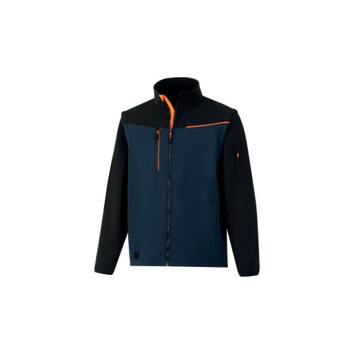 2 az 1-ben Softshell, 2 réteg laminált, Sötétkék-Fekete szín, méret: 3XL, SOCCIBM3X 145242062