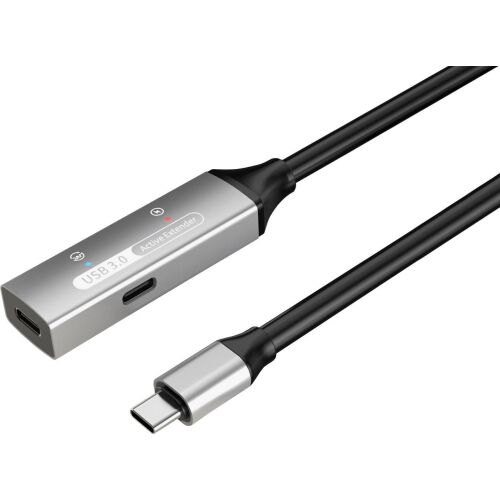 PremiumCord USB-C ismétlő és hosszabbító kabel Férfi-Női, 5Gbps Alumínium 10m 145242084